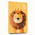 King Lion Nursery Wall Art - Baby Room & Kids Room Decor