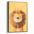 King Lion Nursery Wall Art - Baby Room & Kids Room Decor