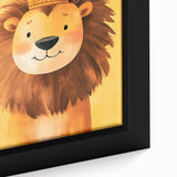 King Lion Nursery Wall Art - Baby Room & Kids Room Decor