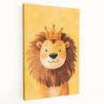 King Lion Nursery Wall Art - Baby Room & Kids Room Decor