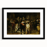 Baroque Art: Rembrandt’s The Night Watch – Classic Art Print