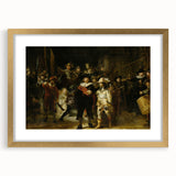 Baroque Art: Rembrandt’s The Night Watch – Classic Art Print