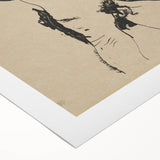 Egon Schiele's Male Nude - Expressionist Self-Portrait Wall Art