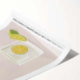 Extra large rolled print featuring line art flowers in black and white, ideal for large living room wall art.