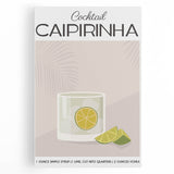 Black and white stretched canvas featuring assorted culinary items, ideal for kitchen wall art.