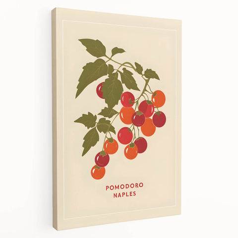 Large canvas print featuring an array of colorful fruits, ideal for kitchen wall art.