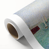 Entrance to the Port of Honfleur by Seurat: Coastal Pointillist Wall Art