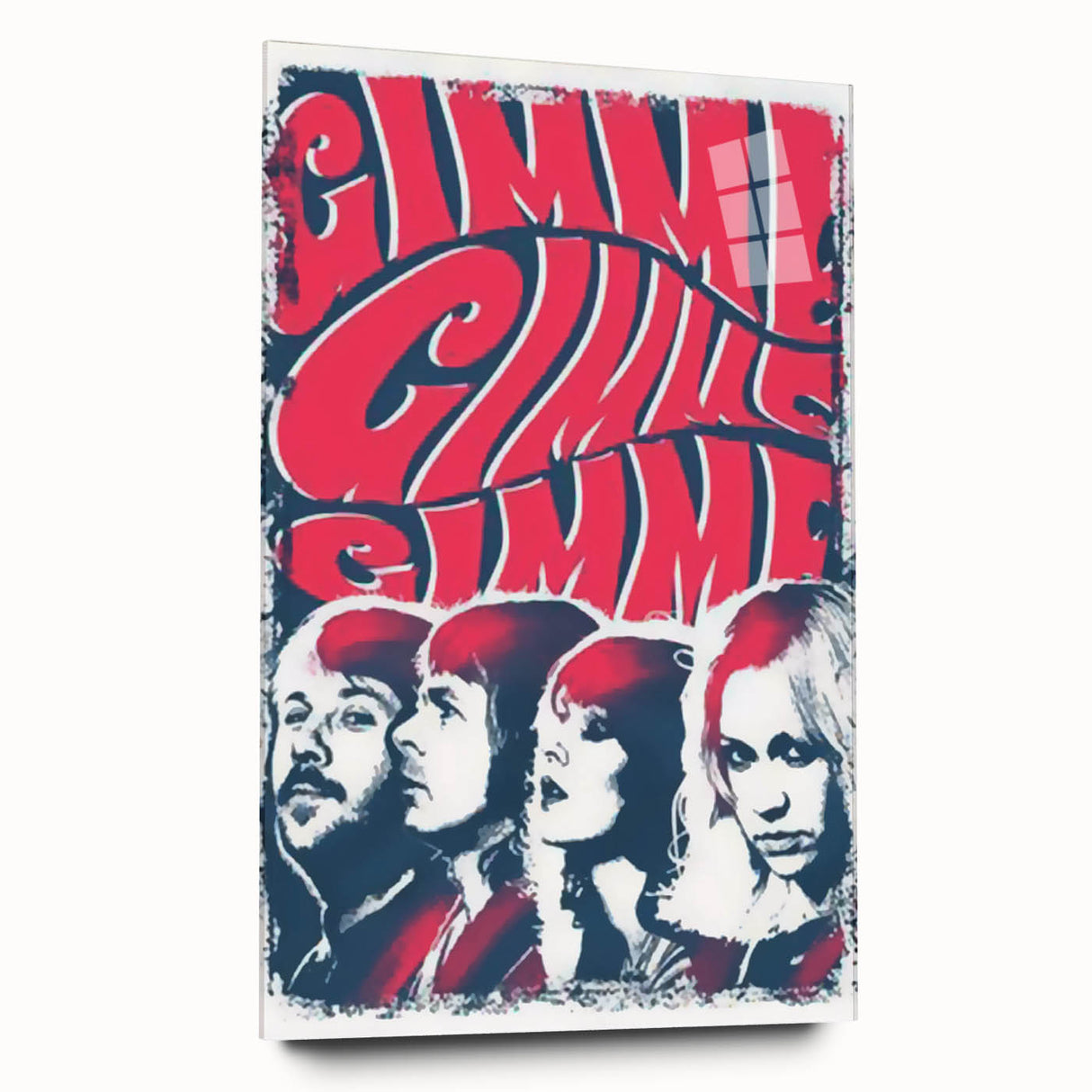ABBA Retro Wall Art - Vintage Gimme! Gimme! Gimme! Poster