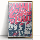 ABBA Retro Wall Art - Vintage Gimme! Gimme! Gimme! Poster