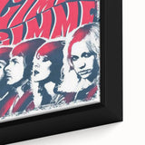 ABBA Retro Wall Art - Vintage Gimme! Gimme! Gimme! Poster