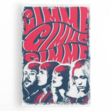 ABBA Retro Wall Art - Vintage Gimme! Gimme! Gimme! Poster