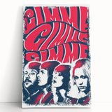 ABBA Retro Wall Art - Vintage Gimme! Gimme! Gimme! Poster