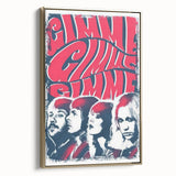 ABBA Retro Wall Art - Vintage Gimme! Gimme! Gimme! Poster