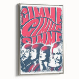 ABBA Retro Wall Art - Vintage Gimme! Gimme! Gimme! Poster