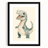 Adorable Dinosaur Nursery Wall Art - Kids Room Art Prints & Decor