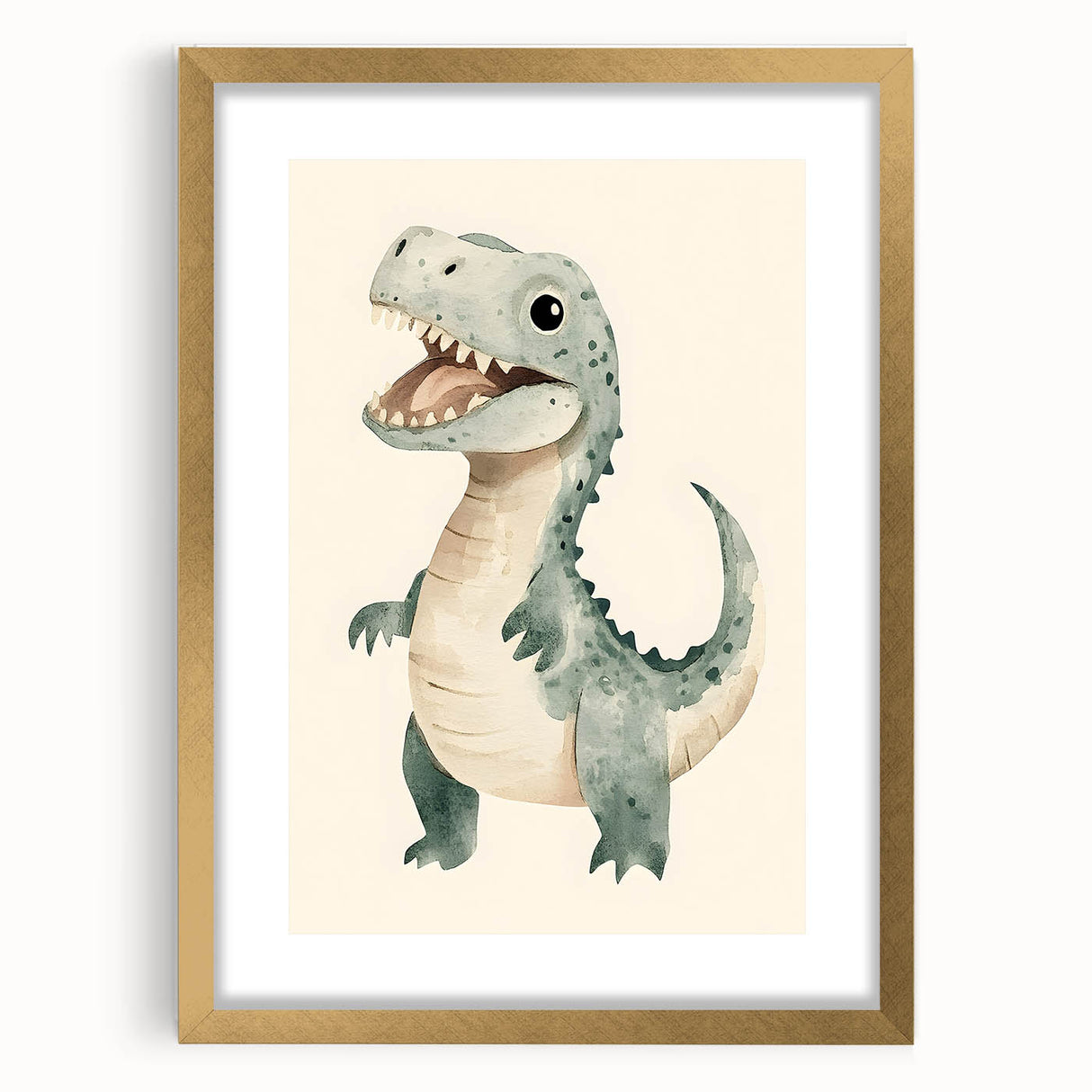 Adorable Dinosaur Nursery Wall Art - Kids Room Art Prints & Decor