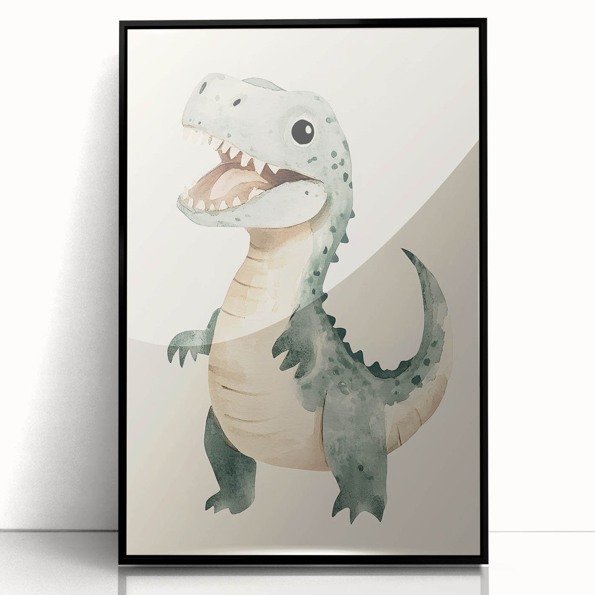 Adorable Dinosaur Nursery Wall Art - Kids Room Art Prints & Decor
