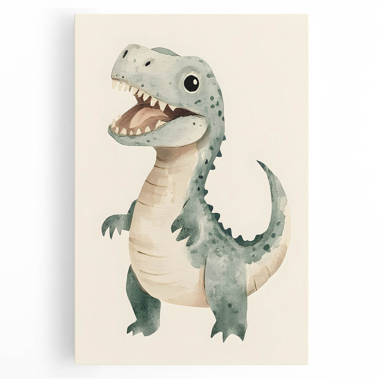 Adorable Dinosaur Nursery Wall Art - Kids Room Art Prints & Decor