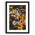 Extra large abstract art print featuring textured fall colors on canvas, ideal for living room decor.