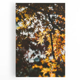 Large black and white abstract tree design on stretched canvas, ideal for kitchen wall art.