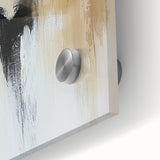 Minimalist Figurative Wall Art - Monochrome Silhouette with Earthy Tones