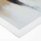 Minimalist Figurative Wall Art - Monochrome Silhouette with Earthy Tones