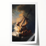 Baroque Art: The Storm on the Sea of Galilee – Classic Art Print
