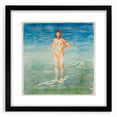 Edvard Munch's Man Bathing - Serene Expressionist Artwork Print