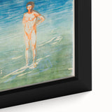 Edvard Munch's Man Bathing - Serene Expressionist Artwork Print