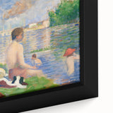 Bathers at Asnières by Seurat: Tranquil Impressionist Wall Art Print