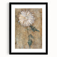 Elegant Chrysanthemum Modern Wall Art - Minimalist Contemporary Art Print