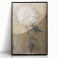 Elegant Chrysanthemum Modern Wall Art - Minimalist Contemporary Art Print