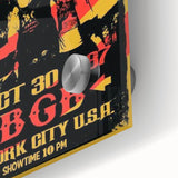 Guns N' Roses Retro Wall Art - Vintage 1987 CBGB Concert Poster