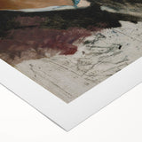 Realism Art Prints - Village Boy with Mustache by Ladislav Mednyánszky