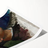 Realism Art Prints - Village Boy with Mustache by Ladislav Mednyánszky