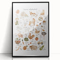 ABC Alphabet Canvas Art - Farm-Themed Alphabet Learning Poster