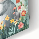 Cute Bunny Nursery Wall Art - Kids Room Art Prints & Decor