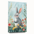 Cute Bunny Nursery Wall Art - Kids Room Art Prints & Decor