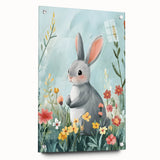 Cute Bunny Nursery Wall Art - Kids Room Art Prints & Decor