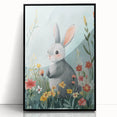 Cute Bunny Nursery Wall Art - Kids Room Art Prints & Decor