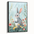 Cute Bunny Nursery Wall Art - Kids Room Art Prints & Decor