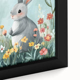 Cute Bunny Nursery Wall Art - Kids Room Art Prints & Decor