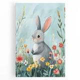 Cute Bunny Nursery Wall Art - Kids Room Art Prints & Decor