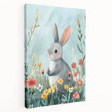 Cute Bunny Nursery Wall Art - Kids Room Art Prints & Decor