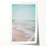 Extra large rolled canvas print featuring a vibrant summer floral design, ideal for dining room wall art.