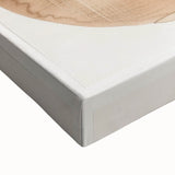 Modern Dining Room Wall Art – Beige & Brown Abstract Canvas Print