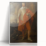 Baroque Art: Nobleman in Splendid Attire – Classic Art Print
