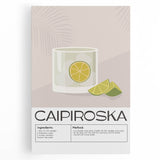 Large black and white stretched canvas featuring a stylized coffee cup, ideal for kitchen wall art.