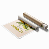 Extra large rolled canvas print featuring an array of vibrant fruits.