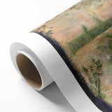 Grassy Riverbank by Seurat: Peaceful Impressionist Landscape Wall Art